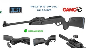 GAMO Carabina Speedster 10X IGT Gen2 cal.4,5mm 