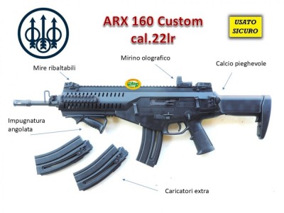 BERETTA ARX160 Custom cal.22 lr.- occasione R.1044 - 