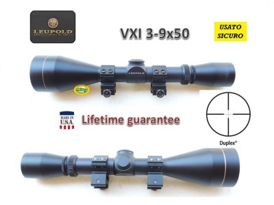 LEUPOLD VXI 3-9X50 occasione reticolo Duplex