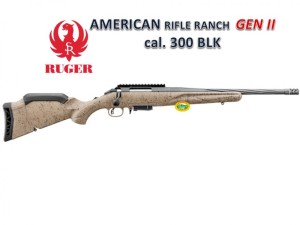 RUGER American Ranch Gen.II cal.300 BLK