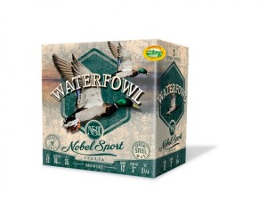 NOBEL cartucce WATERFOWL 35 HP cal.12 pb.3 pallini acciaio - senza piombo