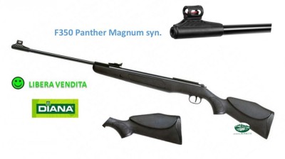 DIANA F350 Panther Magnum syn. libera vendita cal.4,5mm 
