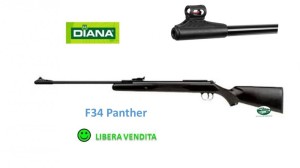 DIANA F34 Panther syn. libera vendita cal.4,5mm