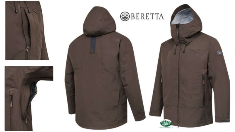 BERETTA Giacca Ascend 3L marrone GU565