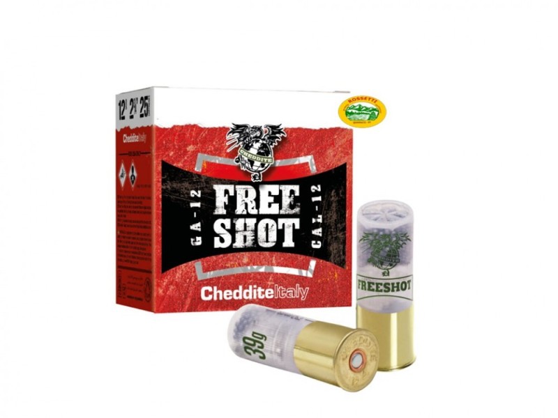 CHEDDITE cartucce FREE SHOTS cal.12 gr.39 Speciale Colombaccio