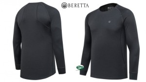 BERETTA Maglia intimo Elite Pro Merino Black IM381
