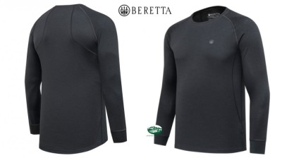 BERETTA Maglia intimo Elite Pro Merino Black IM381