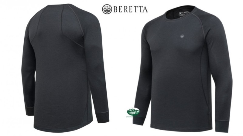 BERETTA Maglia intimo Elite Pro Merino Black IM381