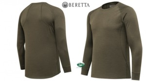 BERETTA Maglia intimo Elite Pro Merino Verde IM381