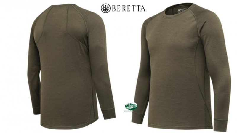 BERETTA Maglia intimo Elite Pro Merino Verde IM381