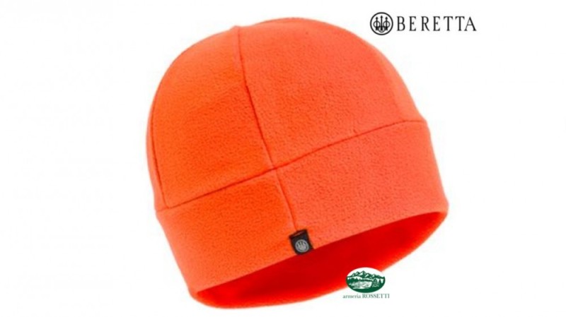 BERETTA Cappello pile arancio BC911