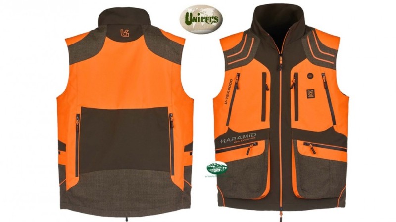 UNIVERS Gilet Fanes KEVLAR - U-TEX orange 93243