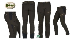 UNIVERS Pantaloni Oslo Softshell U-TEX verde 92849 