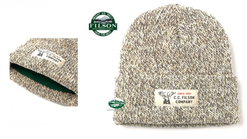 FiLSON Cappello Beanie Ragg grigio antracite melangiato