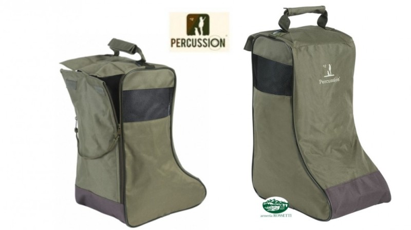PERCUSSION Borsa porta stivali colore verde 2758