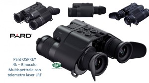 PARD Binocolo OSPREY 4k Multispettrale con telemetro laser LRF