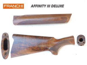 FRANCHI calcio + astina legno deluxe per Affinity 3  cal.12