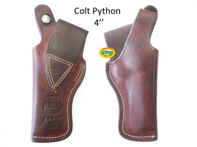 BRUNO HOLSTER fondina cuoio per Colt Python 4´´ - usata