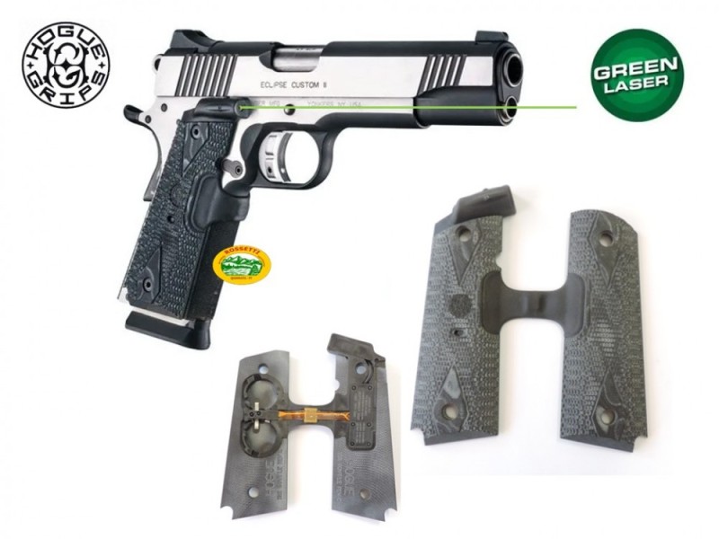 HOGUE guancette Laser integrato per 1911 GVT