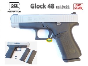 GLOCK 48 Silver cal.9x21 - occasione - R.16988