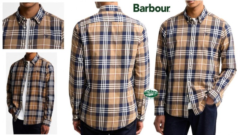 BARBOUR Camicia sartoriale Edgar 