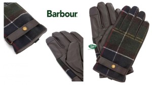 BARBOUR Guanti Newbrough Tartan 