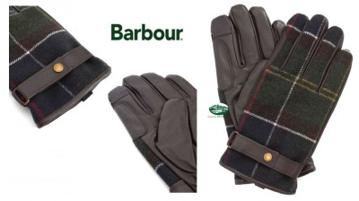 BARBOUR Guanti Newbrough Tartan 