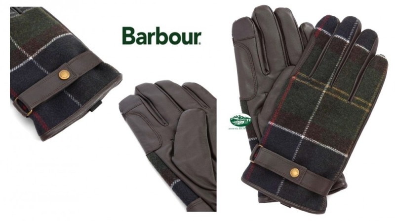 BARBOUR Guanti Newbrough Tartan 