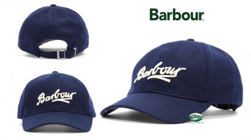 BARBOUR Cappello Bowery blu