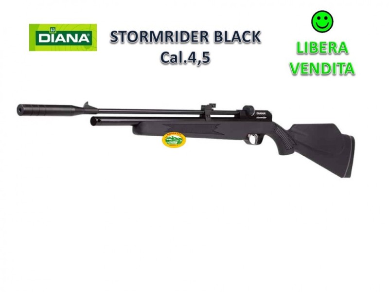DIANA STORMRIDER Black Cal.4.5 libera vendita