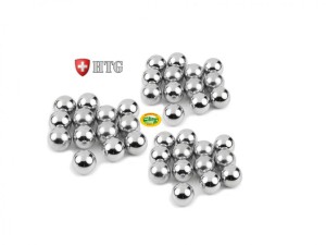 HTG sfere acciaio 50 mm - confez.50 pz. - paintball