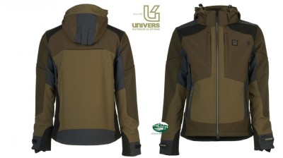 UNIVERS Giacca K2 U-TEX verde con inserti 91258