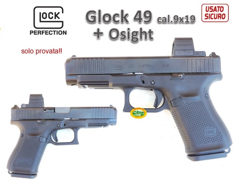 GLOCK 19 gen.5 + Osight S cal.9x19 - occasione R.16995