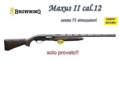 BROWNING Maxus II cal.12 canna 71 - occasione come nuovo - R.16994