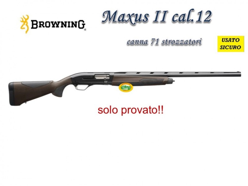 BROWNING Maxus II cal.12 canna 71 - occasione come nuovo - R.16994