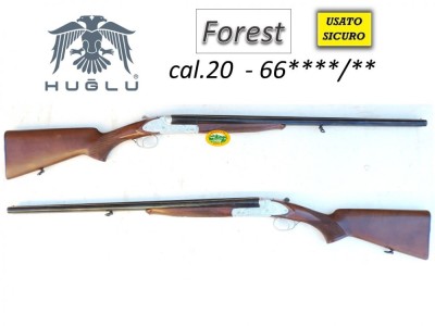 HUGLU doppietta deluxe cal.20 canne 66 cm - occasione - R.17002