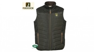 PERCUSSION Gilet Alaska verde 12106