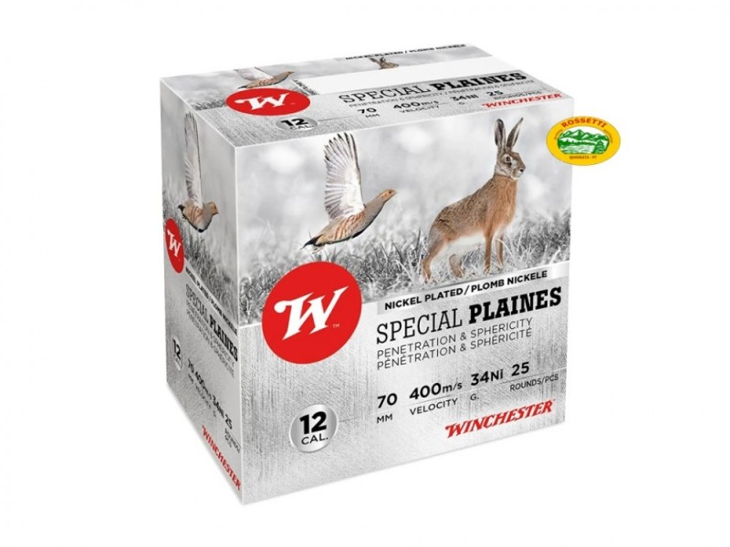 WINCHESTER cartucce Special Plaines cal.12 gr.34 pb.7 speciale colombaccio