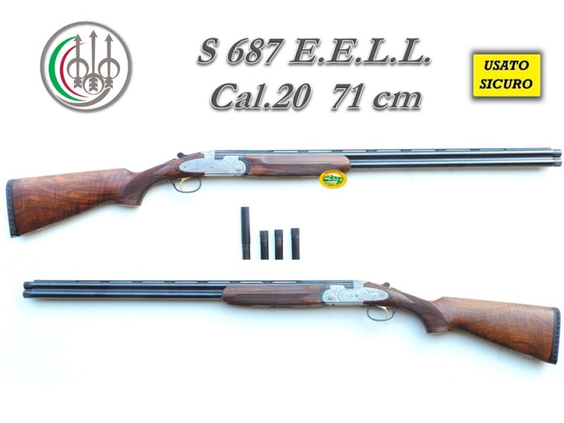 BERETTA S687 EELL cal.20 canne 71 cm con strozzatori - occasione - R.17019