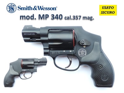 SMITH &amp; WESSON MP 340 occasione cal.357 mag. R.17028